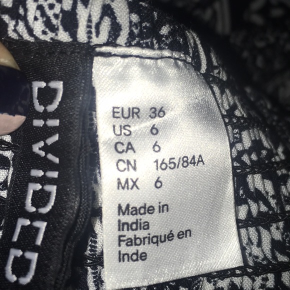 Black/white H&M dress - Picture 4 of 4